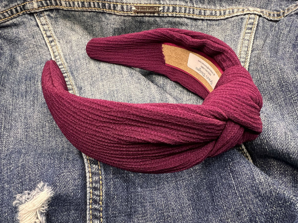 Rich Wine Headband