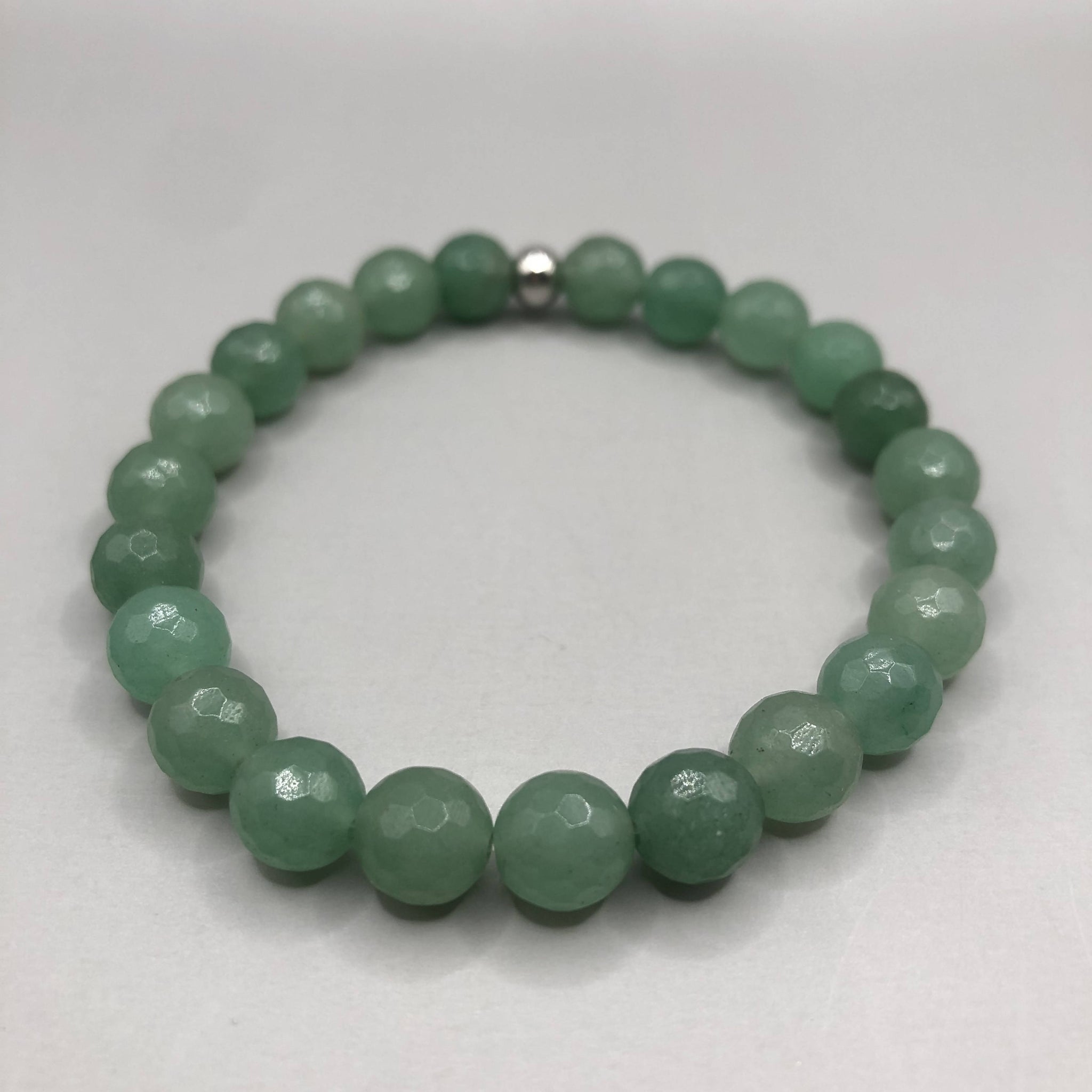 Fauceted Jade Bracelet