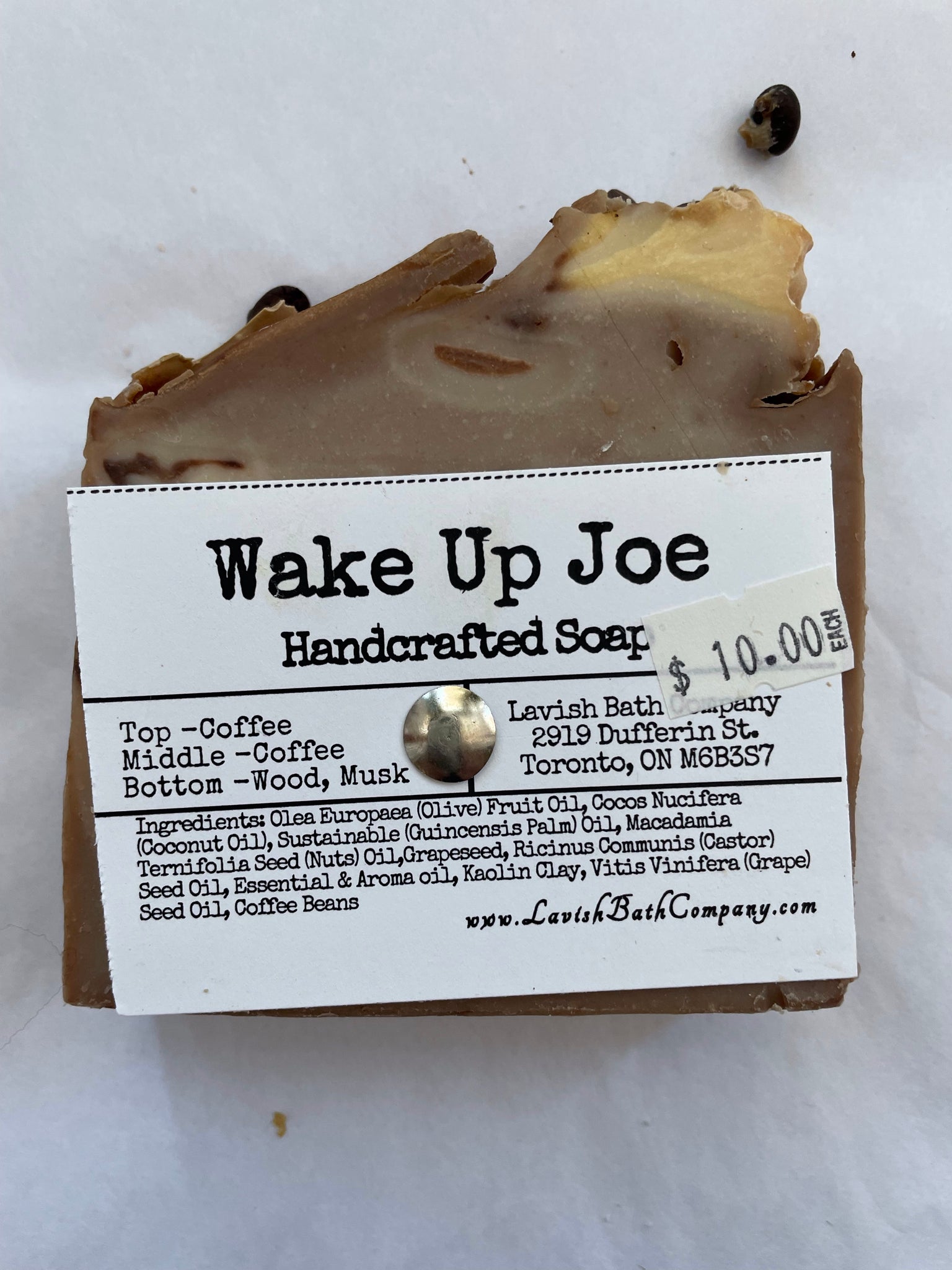 Wake up Joe Handcrafted Soap
