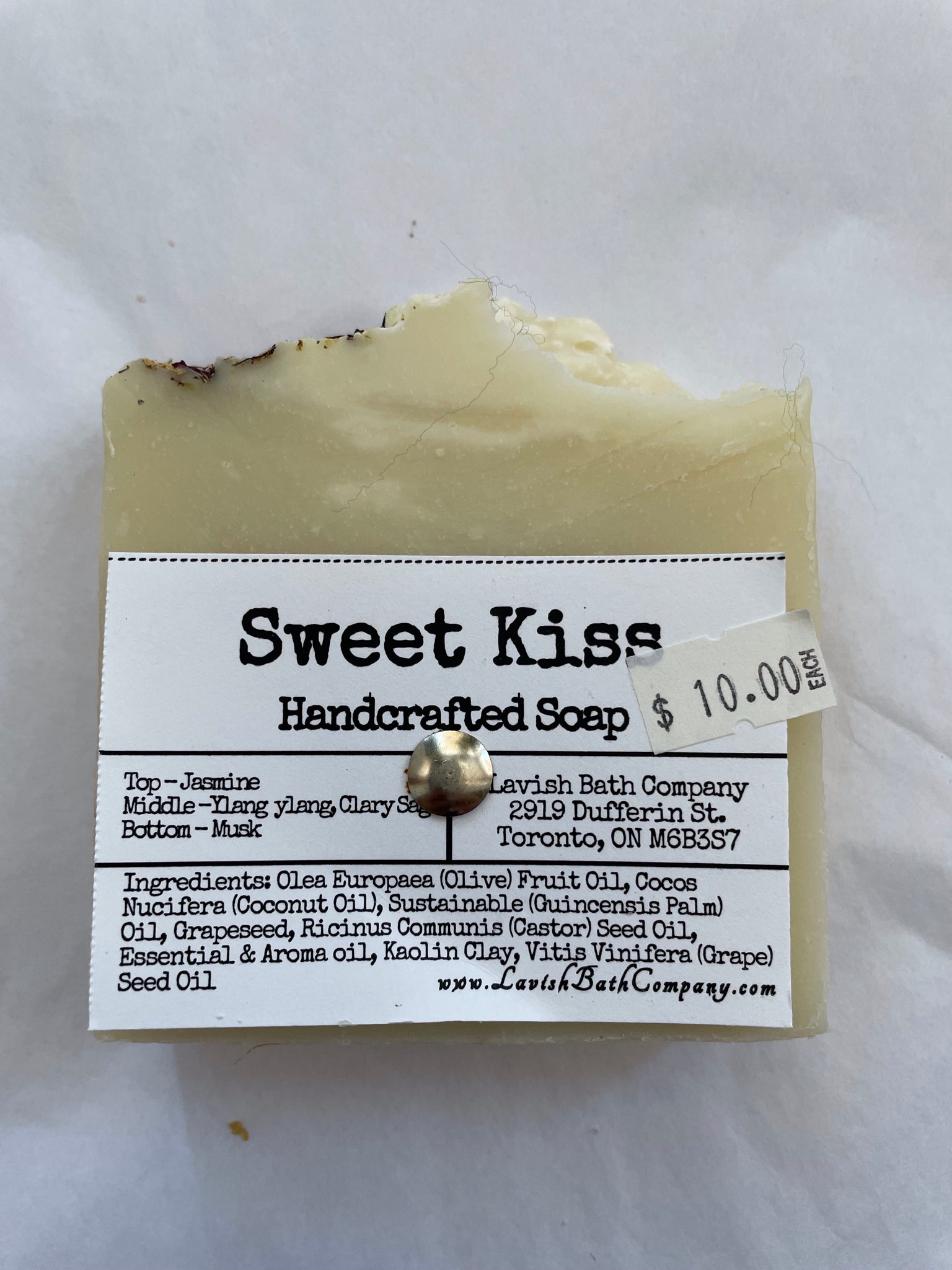 Sweet Kiss Handcrafted Soap