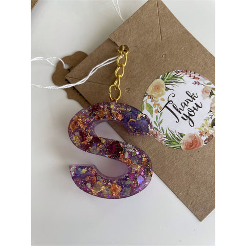 Letter Keychains