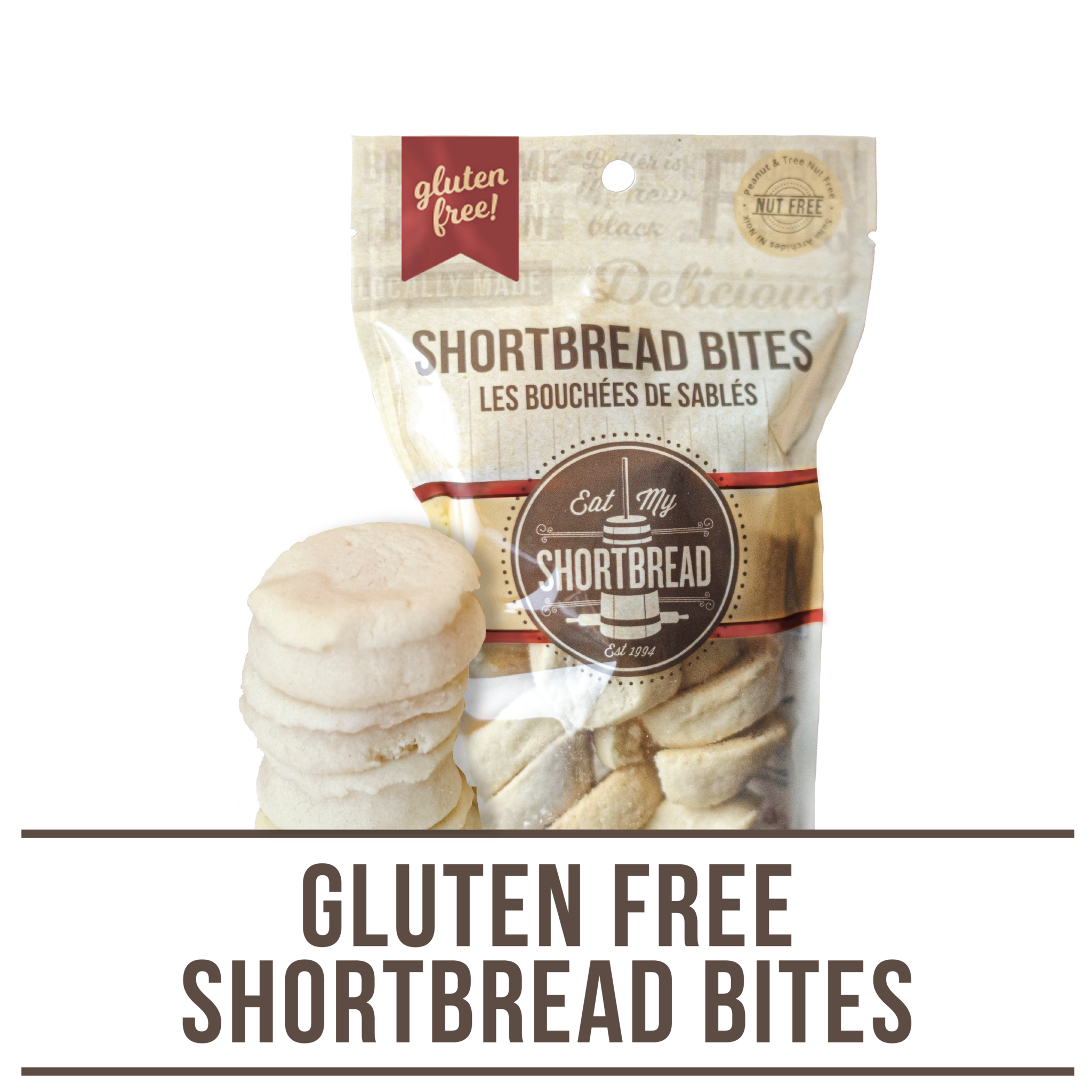Gluten Free Shortbread Bites
