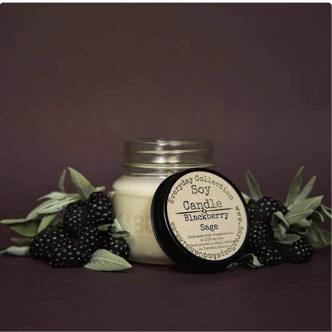 Blackberry Sage | Soy Candle