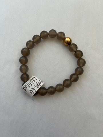 Gold Filled Agate Bracelet
