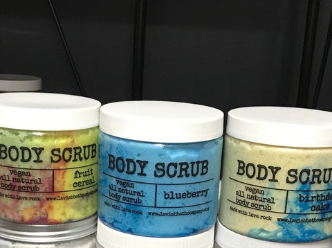 Body Scrub - Large Jar