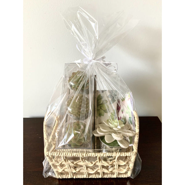 Succulent Lovers Gift Basket