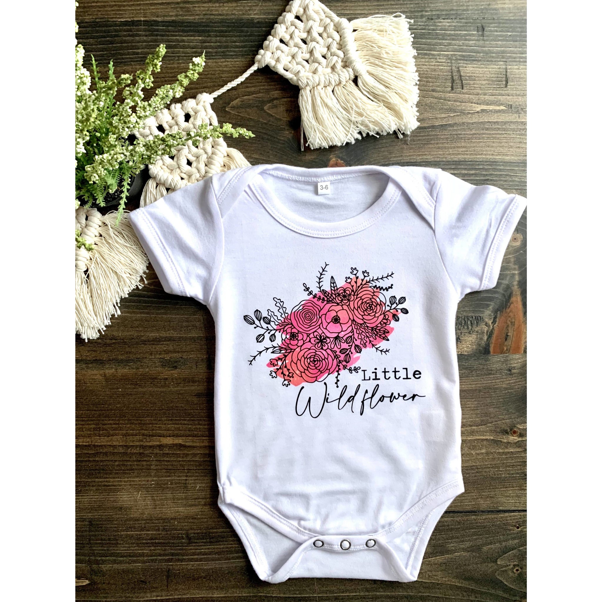 Little Wildflower Onesie