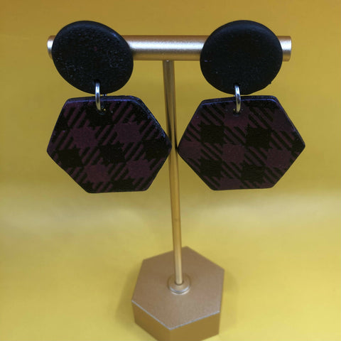 Rad in Plaid Earrings