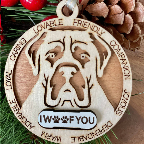 Adorable Dog Breed Ornament