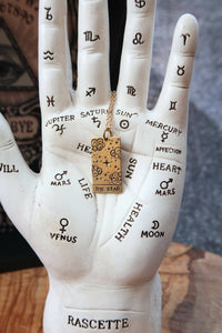 The Star Tarot Card Necklace