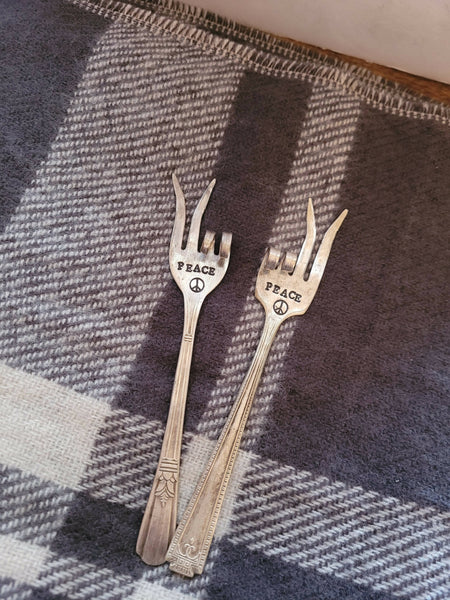 Vintage Fork Plant Markers