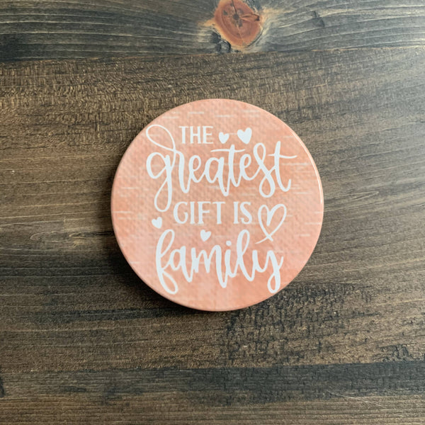 Family Ceramic Coasters