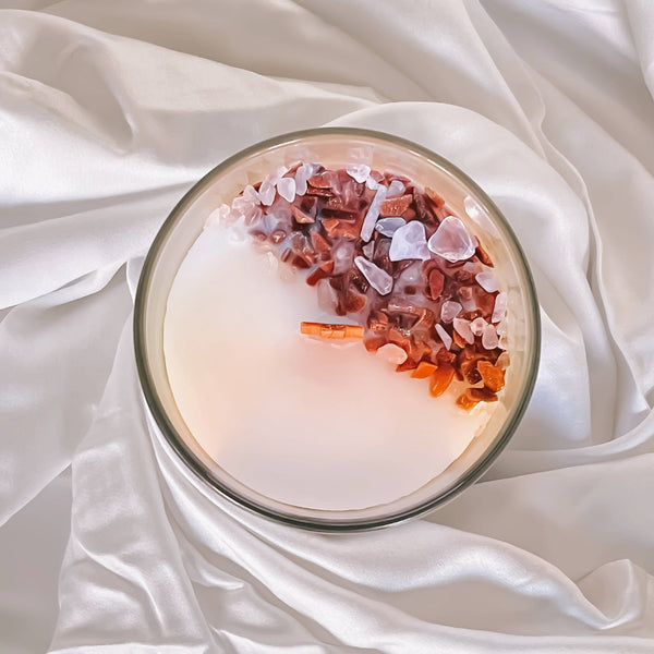 Amethyst Ember | Fairy Dust Crystal Candle