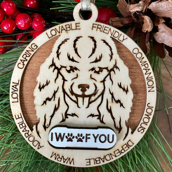 Adorable Dog Breed Ornament