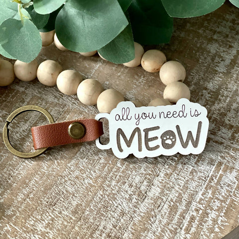 Dogs & Cats Themed Keychains