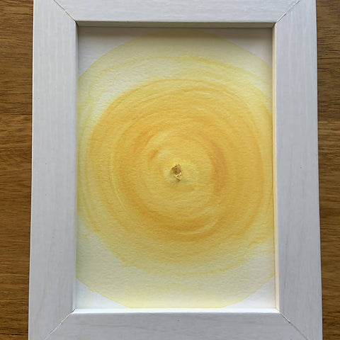 Sun Rays - Citrine Watercolour