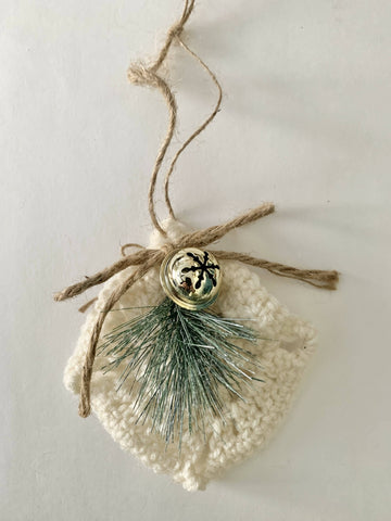 Crochet Square Ornament