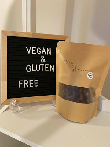 Vegan and Gluten free bits and pieces bag