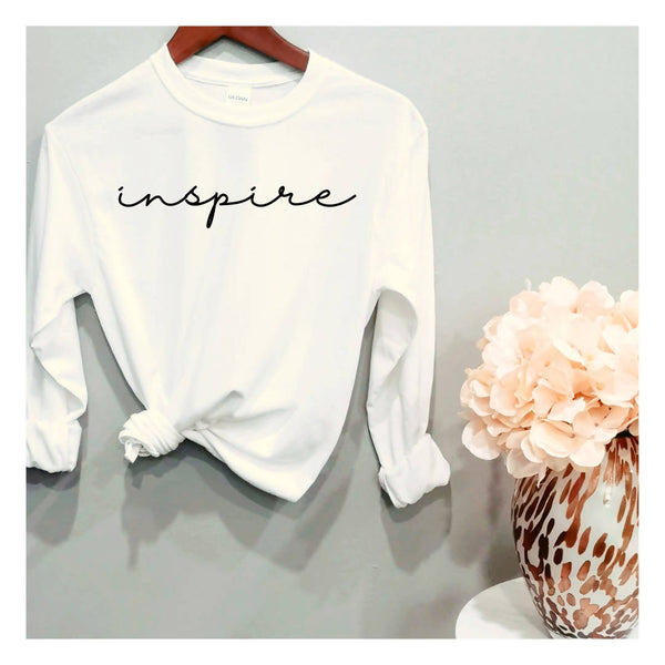 "Inspire" Long Sleeve T-shirt